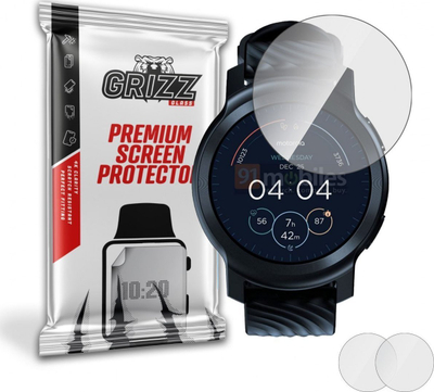 Xham mbrojtës GrizzGlass Hybrid Glass për Motorola Moto Watch 100, set me 2 copa, transparent