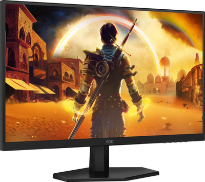 Monitor gaming AOC G4 Q27G42ZE, 27\", Quad HD 2560 x 1440, i zi me të kuqe