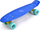 Pennyboard Meteor Plastic 22629, rrota poliuretani, deri 100kg, blu