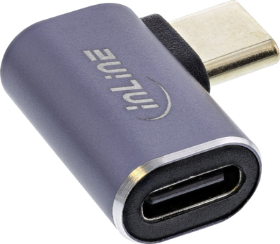Adapter USB InLine 35900B, USB-C në USB-C, USB4, gri