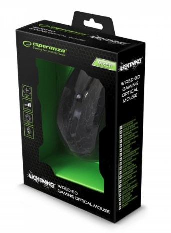 Глувче Esperanza EGM211R, Gaming, USB Type-A