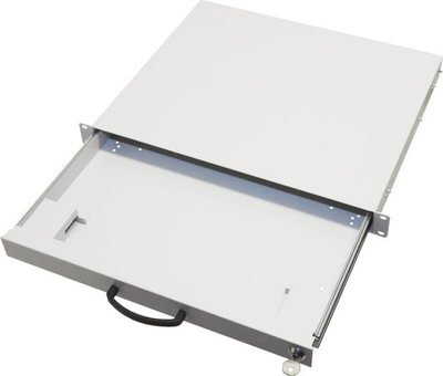 Sirtar rack Aixcase AIX-19K1U-W, 19", 1U, i bardhë