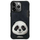 Kapak telefoni Nimmy Big Eyed Pet 2.0 Panda, për iPhone 15 Pro 6.1", hardcase, i zi