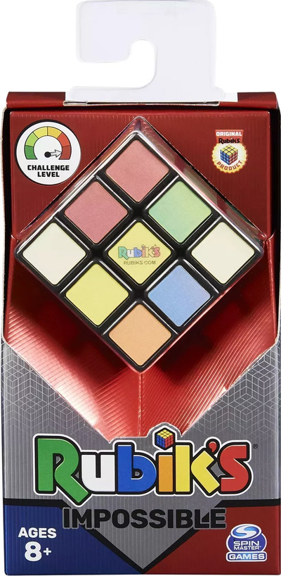 Lojë puzzle Rubik’s Cube Impossible Advanced 3x3, për kalamaj 8+, shumëngjyrësh