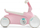 Возило ride on BERG Go Pink, 2 во 1, со педали, розово