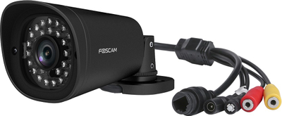 Kamerë sigurie Foscam G4EP, PoE, Full HD 1080p, e zezë