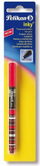 Stilolaps me bojë Pelikan Inky 273, vijë 0.5 mm, trup transparent, i kuq