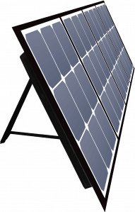 Panel diellor iForway SC200 GSF-200W, 200W, palosës, i zi