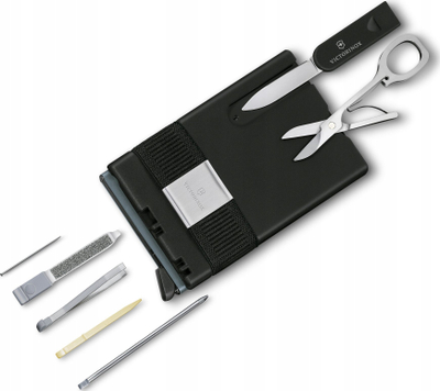 Portofol kartash Victorinox Smart Card Wallet Sharp, gri