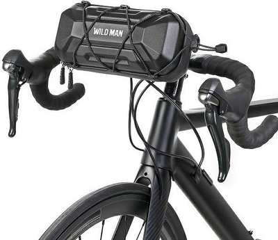 Çantë kornize biçiklete Wildman XT17, 1L, e zezë