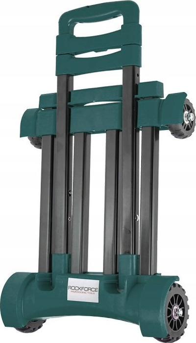 Karrocë transportuese palosëse Rockforce RF-L013, kapacitet 50kg, plastike, gri