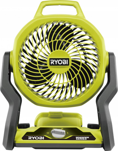 Ventilator pa kabëll Ryobi RF18-0 ONE+, 18V, 3 shpejtësi WHISPER