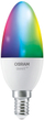 Llambë e zgjuar Osram SMART+ Frosted Candle, 4.9W, RGBW 470 lm, E14, set me 3 copa