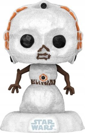 Figurë Funko Pop Star Wars C-3PO Snowman, 11cm, vinil, e bardhë