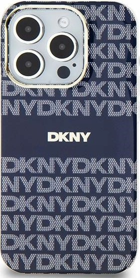 Mbulesë telefoni DKNY DKHMP15SHRHSEB, për iPhone 15 14 13 6.1", MagSafe, blu
