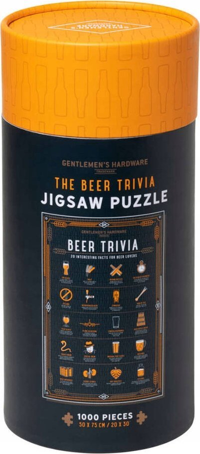 Puzzle Gentlemen's Hardware Jigsaw, 1000 pjesë, motiv birre