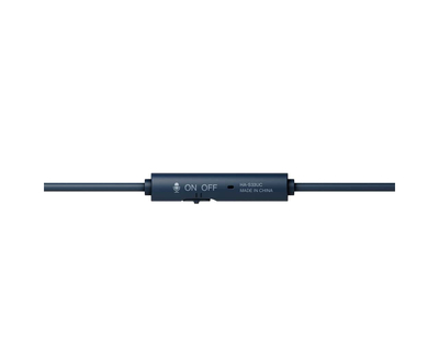 Kufje JVC HA-S33UC, USB-C, me kabllo, blu e zezë