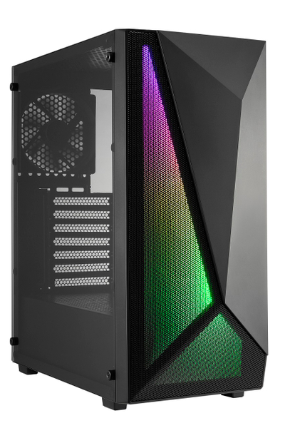 Kasë kompjutri FSP CMT195A, e zezë