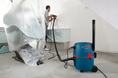 Fshesë industriale Bosch GAS 20 L SFC Professional, 1200W, bidon 20L, blu