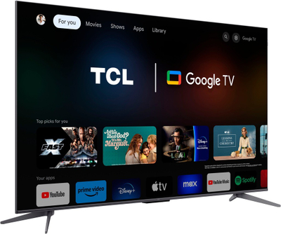 Televizor TCL QLED 75T8BX1, 75", 4K Ultra HD, Smart Google TV, i zi