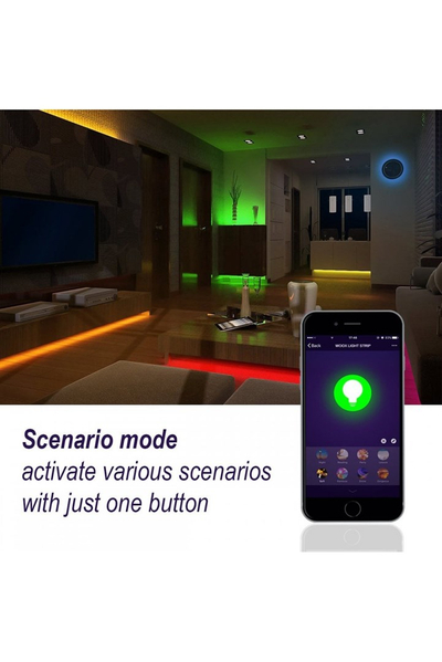 Shirit LED WOOX Smart, 5m, RGB, IP65
