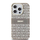Kapak telefoni DKNY DKHMP15XHRHSEE, iPhone 15 Pro Max 6.7", MagSafe, bezhë