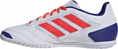 Këpucë futsalli Adidas Super Sala II Indoor, taban gome, material sintetik, të bardha