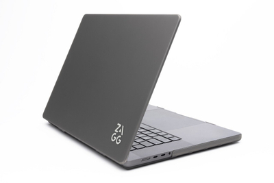 Etui ZAGG Snap On për MacBook Pro 13", M2 M1 2020, plastikë e tejdukshme gri