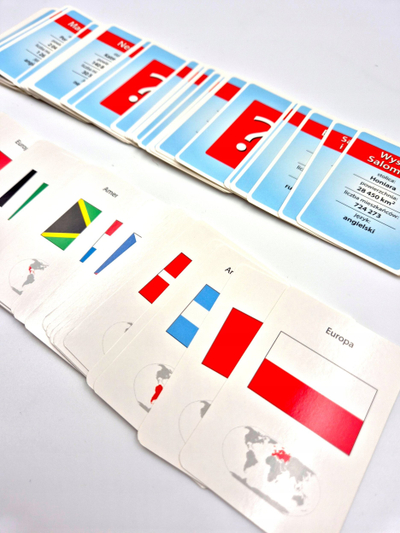 Lojë edukative Alexander What Flags Are These, me flamuj shtetesh, për fëmijë dhe të rritur