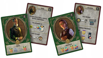 Lojë me letra zgjerim Board Game Nucleum Patrons, mini expansion, në anglisht, për të rritur