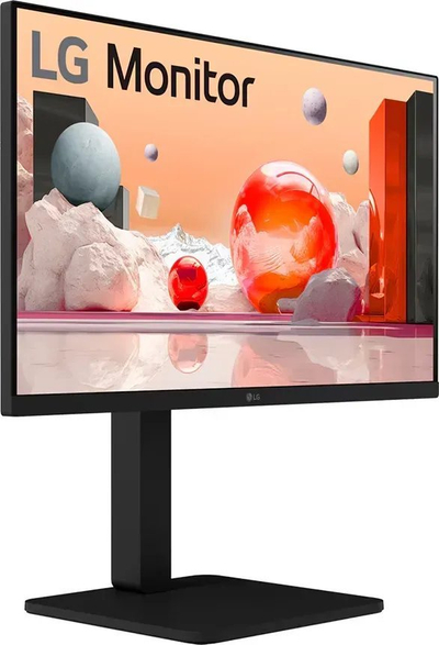 Monitor LG 24BA450-B, 23.8", Full HD, 100Hz, i zi