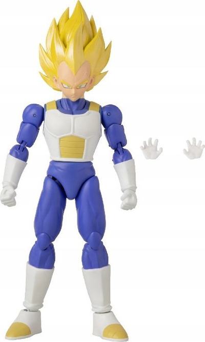 Колекционерска фигура Dragon Ball Dragon Stars Vegeta, 16 cm, со многу артикулации, повеќебојна