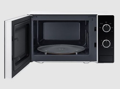 Furrë me mikrovalë Samsung MS20A3010AH, 20L, me butona rrotull, bardhë e zezë