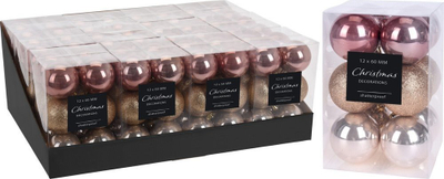 Set zbukurimesh për bredh Affek Design, të pathyeshme, 6 cm, 12 copë