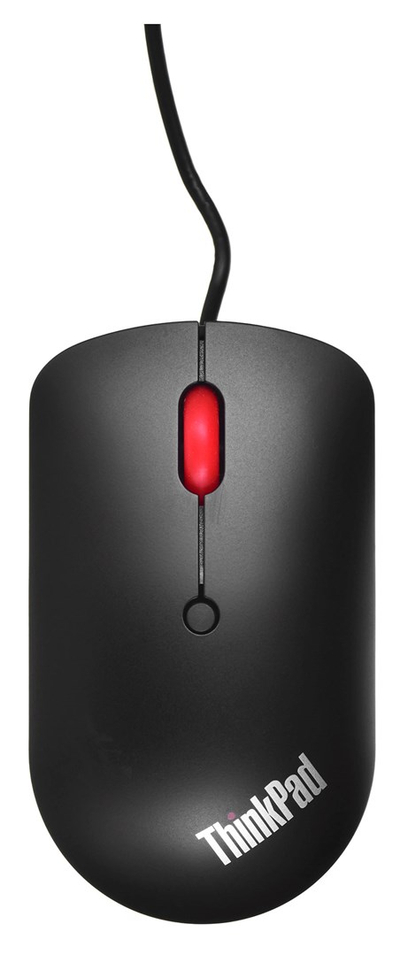 Mашина Lenovo ThinkPad USB-C жичен компактен, со кабел, USB-C, црна
