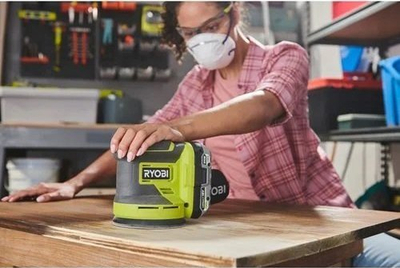 Brushe orbitale Ryobi RROS18-0, 18V, pa bateri, jeshile