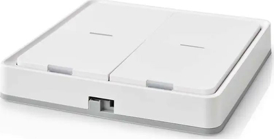 Çelës muri smart ZigBee Tuya, 4 butona, pa tela, i bardhë
