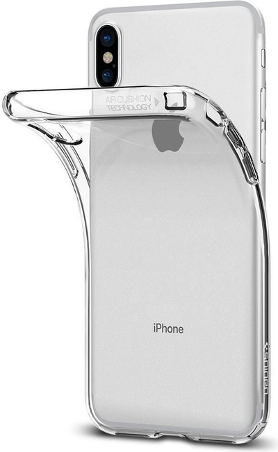 Mbrojtëse Spigen Liquid Crystal për iPhone X , transparente