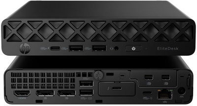 Kompjuter mini HP EliteDesk 8 Mini G1a, AMD Ryzen AI 7 350, 32GB RAM, 512GB SSD, i zi