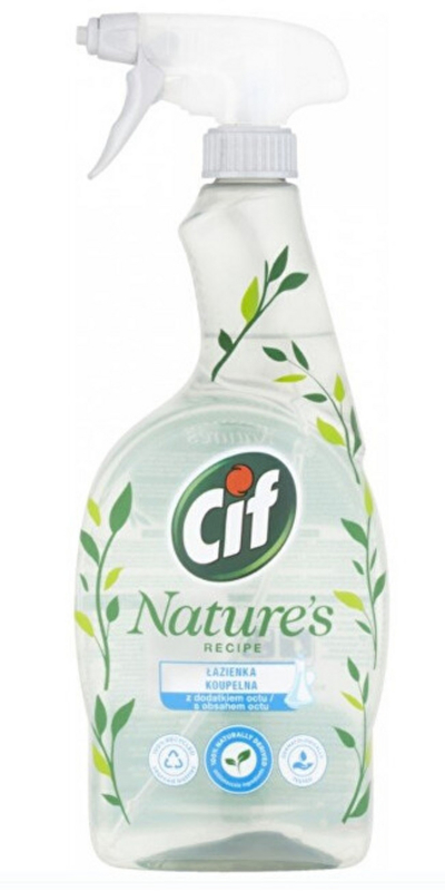 Spraj për pastrimin e banjës Cif Nature 750 ml z66492