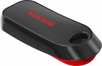 USB SanDisk Cruzer Glide, 128GB, USB 3.0, e zezë
