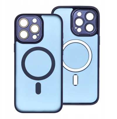 Klloçkë 4Kom VARIETE MAG COVER për iPhone 15, MagSafe, navy blue
