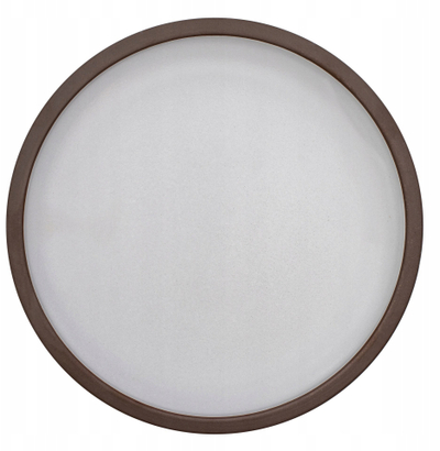 Pjatë e sheshtë Verlo CHOCO, 20 cm, porcelan, e bardhë