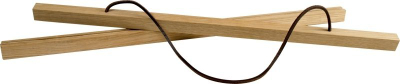 Varëse posterash Focus Magnetic Oak, 31cm, dru lisi, ngjyrë natyrale
