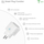 Prizë smart T-PHOX Wi-Fi 20A, matës energjie, e bardhë