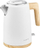 Ibrik elektrik Lafe Scandi PRO, 1.7L, 2200W, i bardhë inox