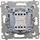Lidhës kryq Kontakt-Simon SIMON54 - DW7.01 / 46, 10A, 250V, IP20, i kaftë mat