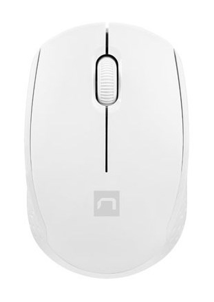 Maus wireless Natec Stork NMY-2188, 1600 DPI, i bardhë