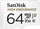 SanDisk High Endurance MicroSDXC Картичка, 64 GB