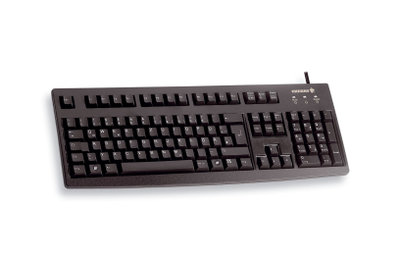 Tastierë Cherry G83-6105, USB, QWERTZ German, e zezë